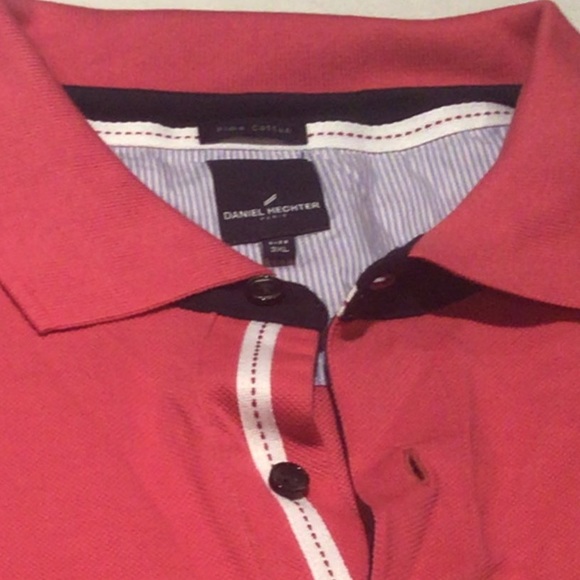 NWOT Collared short sleeve pink polo - Picture 5 of 6